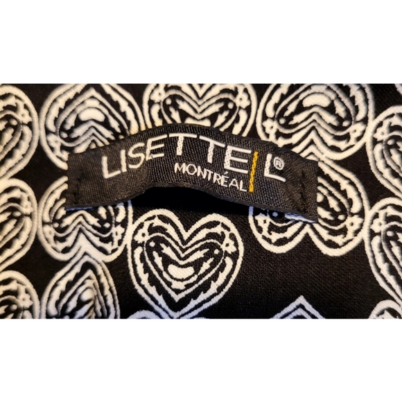 Lisette L Montreal Geo Print 25" Thinny Crop Pant Size 10 Pull On Tummy Control - Picture 9 of 9